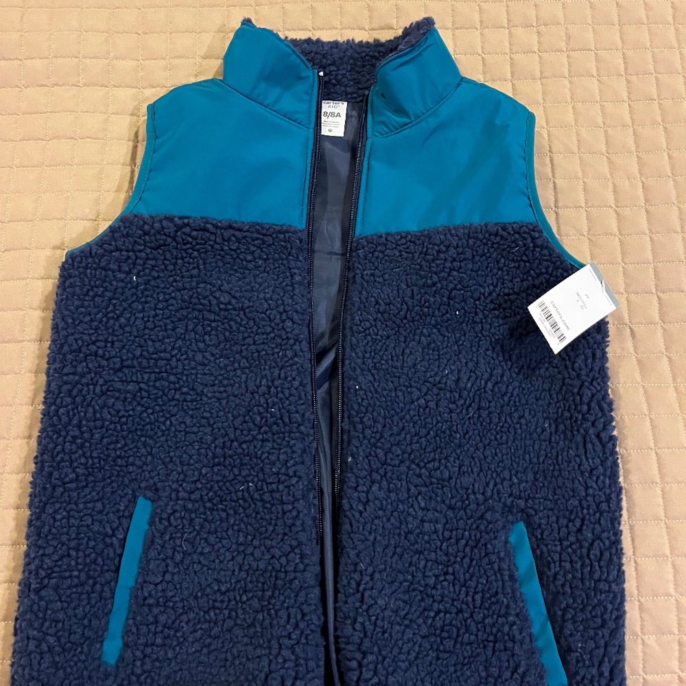 New Carter's vest (size 8)